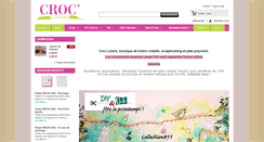 Desktop Screenshot of crocloisirs.com